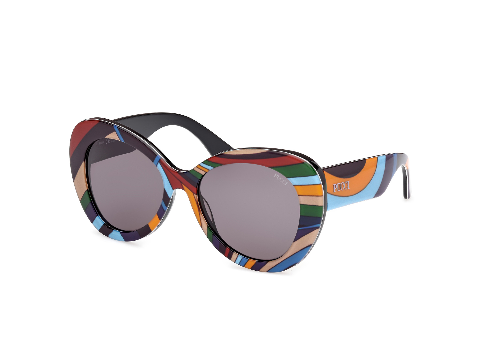 Pucci EP0232 99A black/texture 56/18/140 Women's Sunglasses