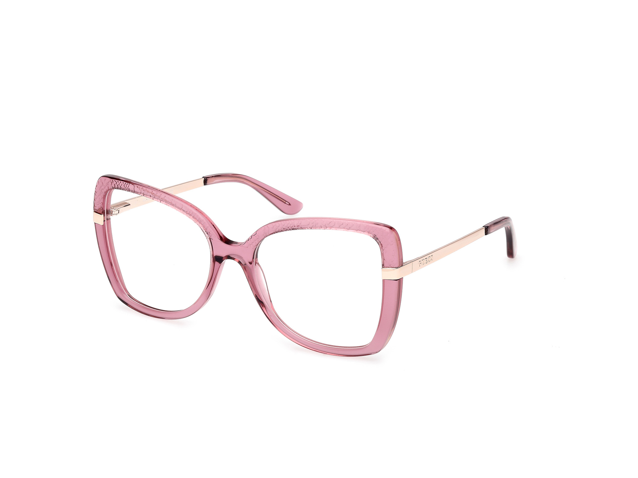 Guess GU50245 081 shiny violet 54/18/140 WOMAN Eyewear Frame 