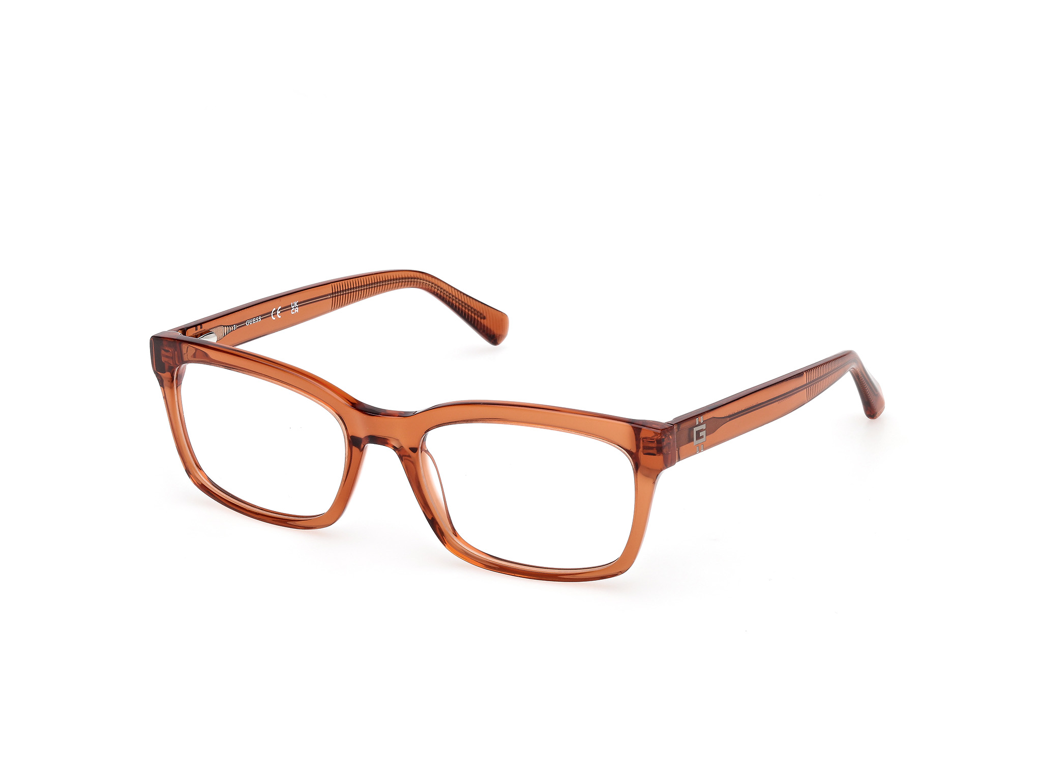 NWT Guess GU50252-042-57 Eyeglasses Guess GU50227 Shiny Black Prescription Eyeglasses main image 3