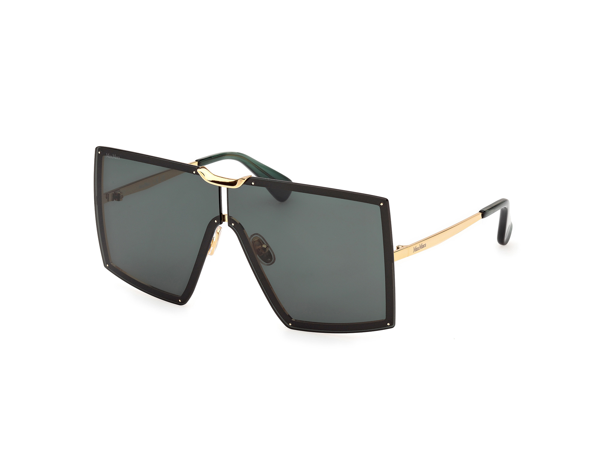 1980’s ULTRA Harem Red‎ Angular Metal Sunglasses, Oversized, Made in Germany 1980 main image 3