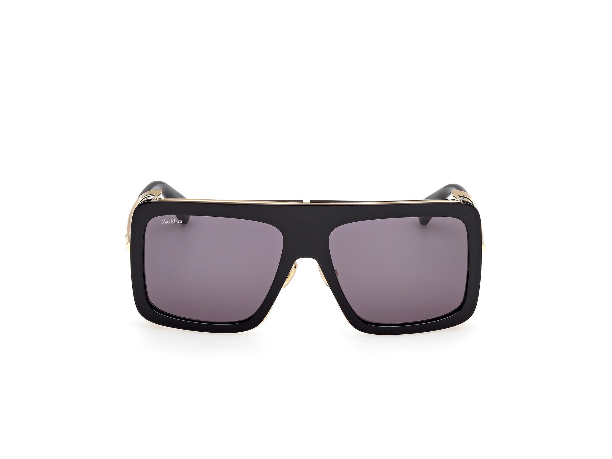 MaxMara MM0119 01A shiny black 57/16/130 WOMAN Sunglasses 