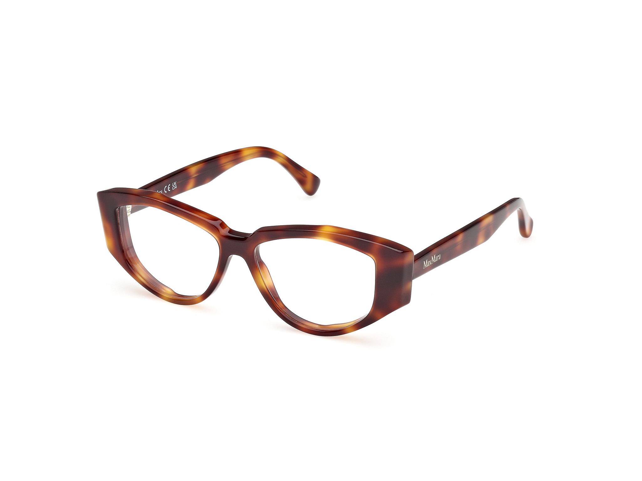 Max Mara マックスマーラ MM5150-D 052 Eyeglass Frames Havana Max Mara MM5015 052 Tortoise Cat Eye Plastic Optical